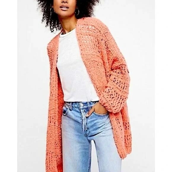 Free People Sweaters - Free People Saturday Morning Chunky Cardigan M/L